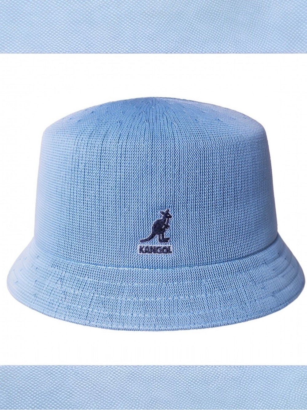 NWOT Kangol Tropic Bin Bucket Hat in Light Blue Size XL